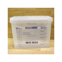 Пластиковый бокс для смешивания компонентов лака «Berger MIX-BOX»